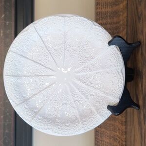 White Lace Plate